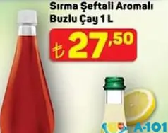 SIRMA ŞEFTALİ AROMALI BUZLU ÇAY 1 L fiyat ve kampanya bilgisi